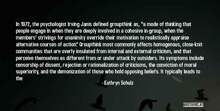 Thinking Realistically Quotes By Kathryn Schulz Thinking Realistically Quotes By Kathryn Schulz