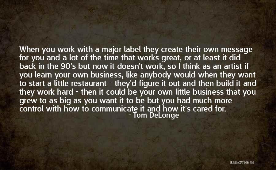 Thinking Someone Cared Quotes By Tom DeLonge Thinking Someone Cared Quotes By Tom DeLonge