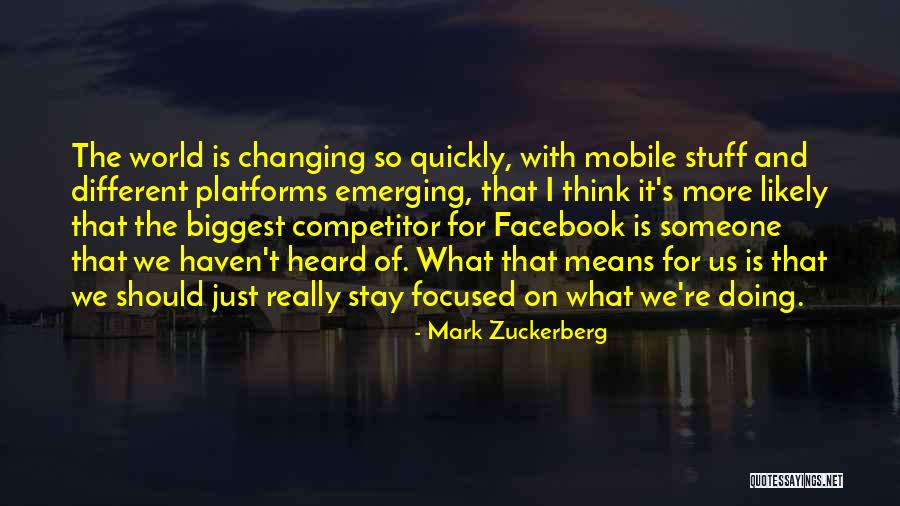 Thinking Someone Is Different Quotes By Mark Zuckerberg