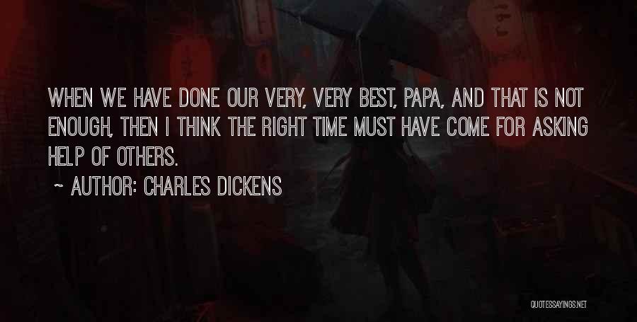 Thinking The Best Of Others Quotes By Charles Dickens