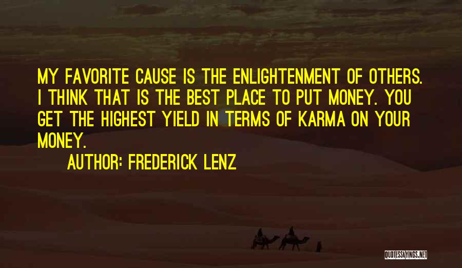 Thinking The Best Of Others Quotes By Frederick Lenz