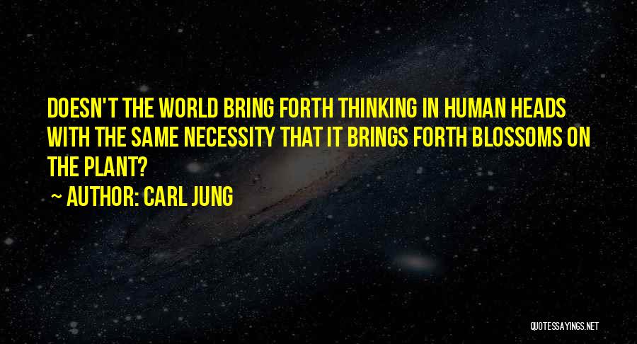 Thinking The Same Quotes By Carl Jung