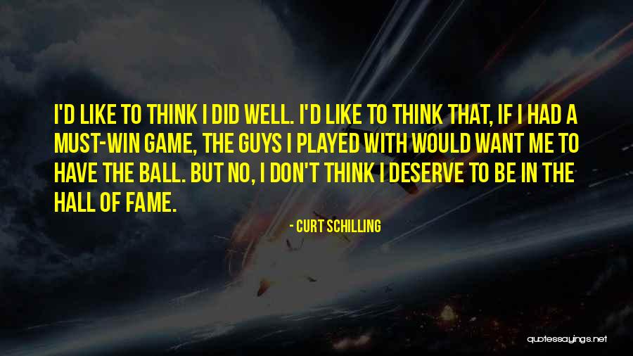 Thinking Win Win Quotes By Curt Schilling Thinking Win Win Quotes By Curt Schilling