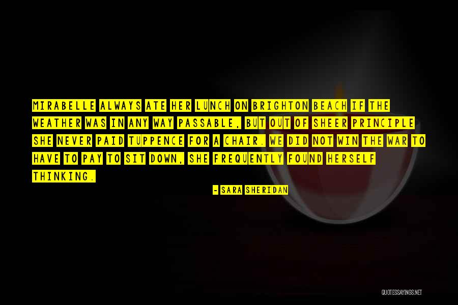 Thinking Win Win Quotes By Sara Sheridan Thinking Win Win Quotes By Sara Sheridan