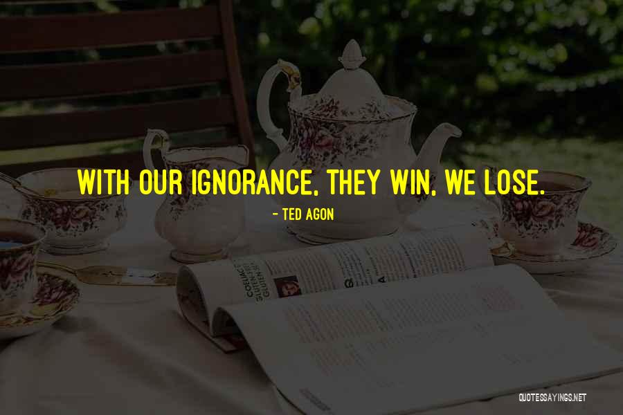 Thinking Win Win Quotes By Ted Agon