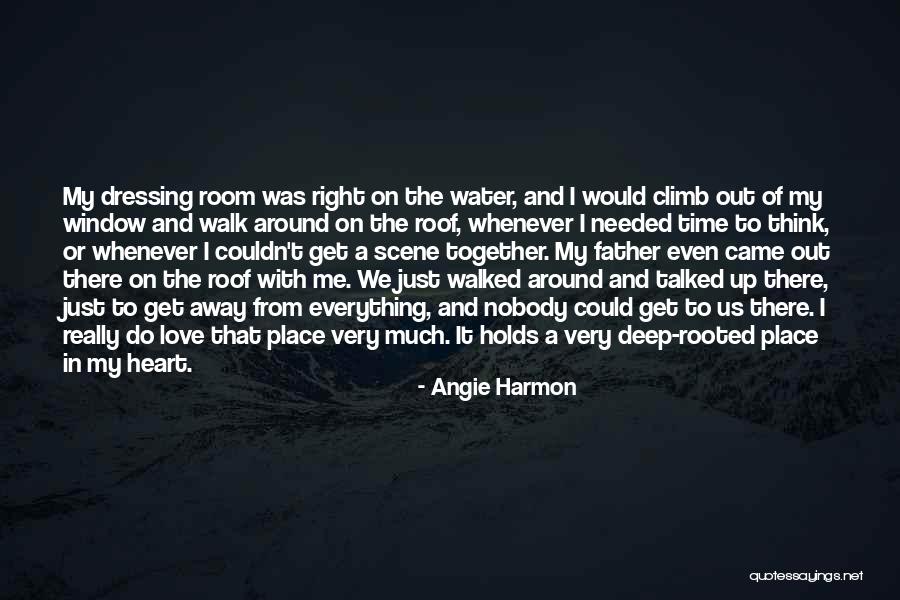 Thinking With The Heart Quotes By Angie Harmon