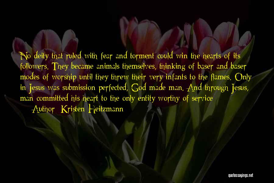 Thinking With The Heart Quotes By Kristen Heitzmann