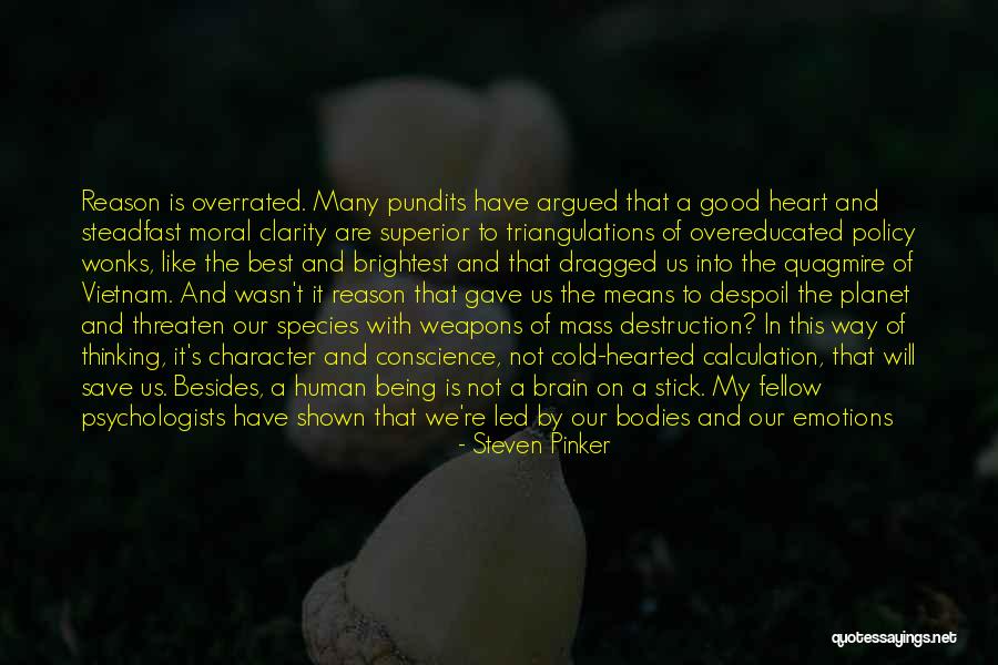 Thinking With The Heart Quotes By Steven Pinker Thinking With The Heart Quotes By Steven Pinker