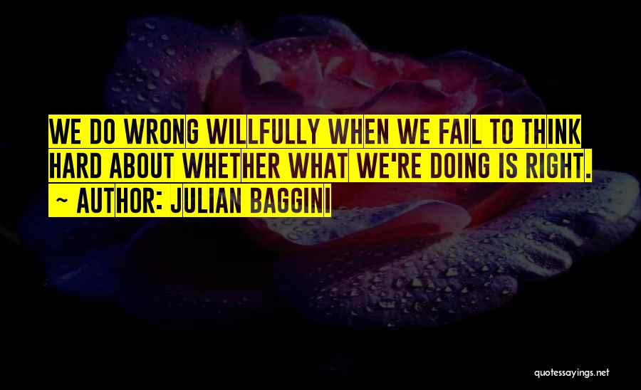 Thinking Wrong About Someone Quotes By Julian Baggini