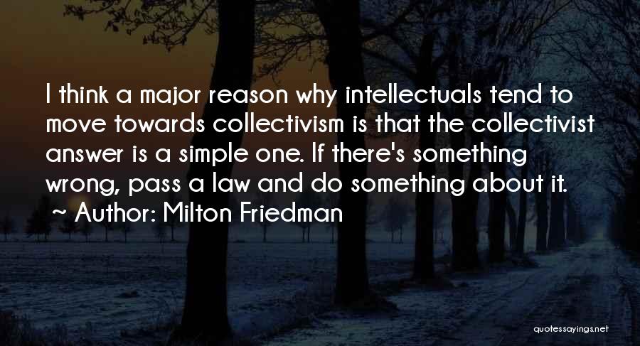 Thinking Wrong About Someone Quotes By Milton Friedman