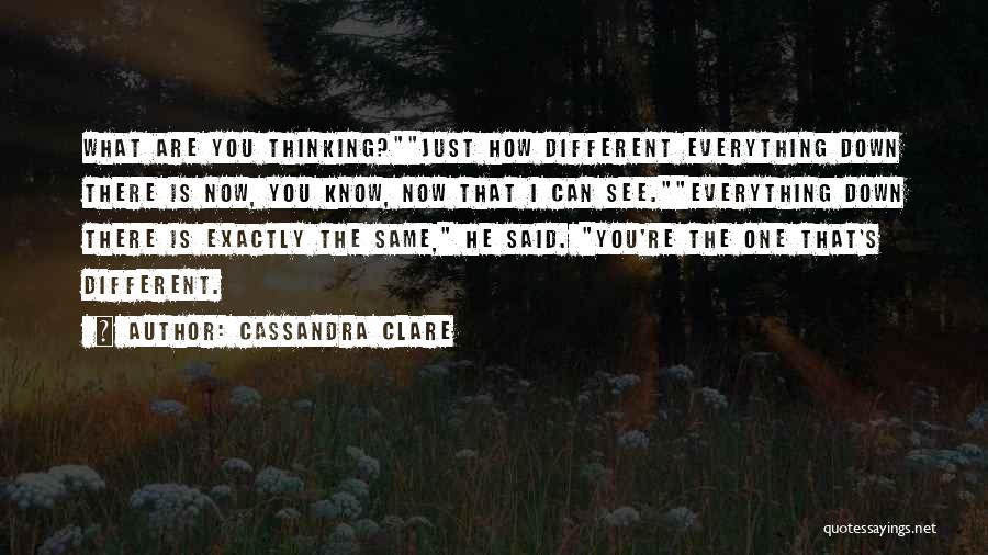 Thinking You Know Everything Quotes By Cassandra Clare