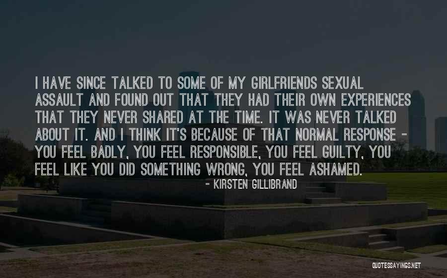 Thinking Your Girlfriend Quotes By Kirsten Gillibrand Thinking Your Girlfriend Quotes By Kirsten Gillibrand