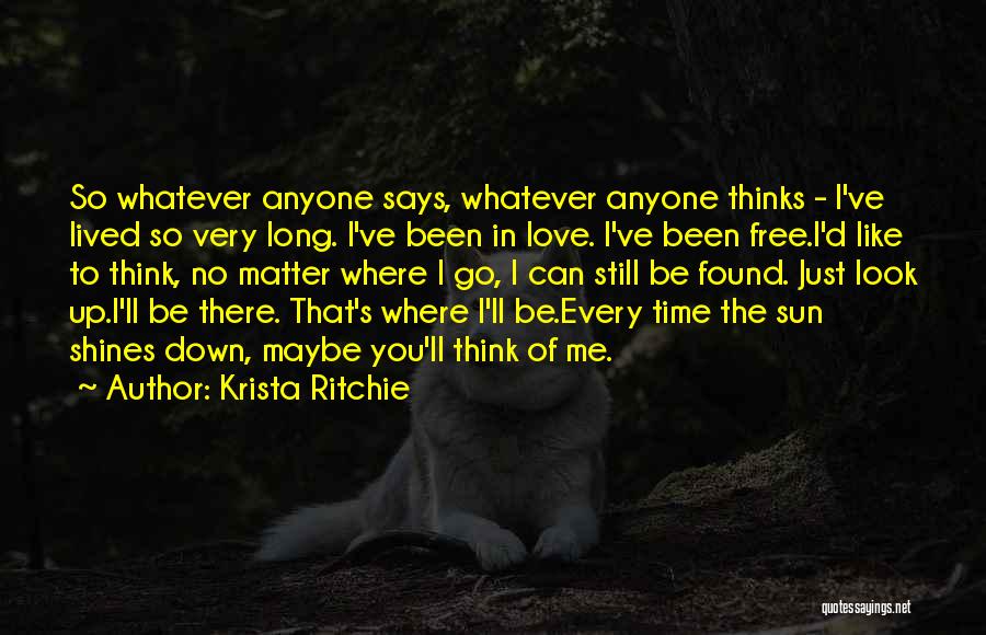 Thinks You Can Think Quotes By Krista Ritchie