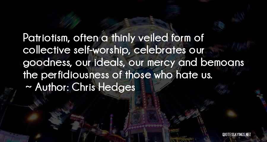 Thinly Veiled Quotes By Chris Hedges