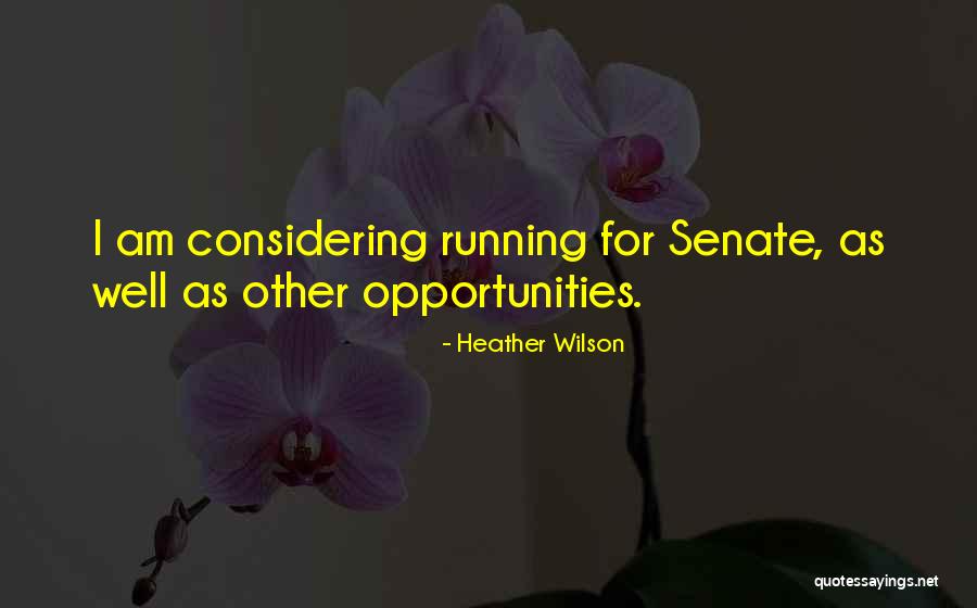 Thinnest Woman Quotes By Heather Wilson Thinnest Woman Quotes By Heather Wilson