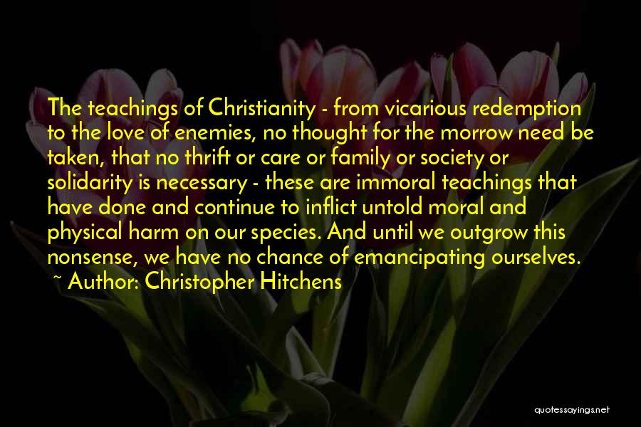 Third Chance Love Quotes By Christopher Hitchens
