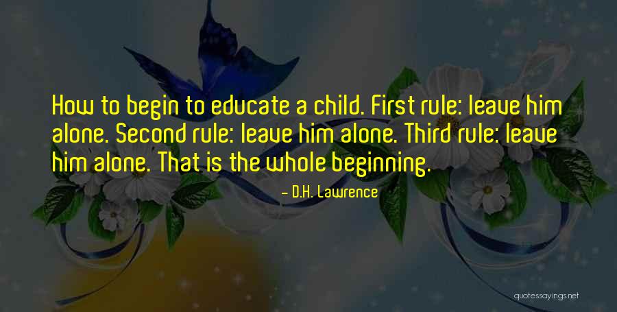 Third Child Quotes By D.H. Lawrence