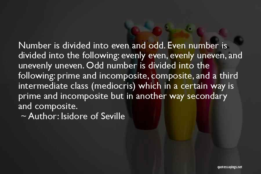 Third Class Quotes By Isidore Of Seville