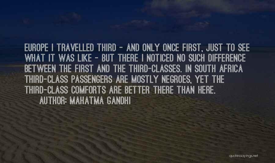 Third Class Quotes By Mahatma Gandhi