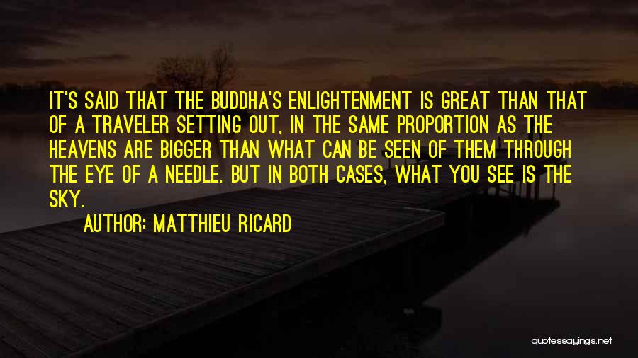 Third Eye Enlightenment Quotes By Matthieu Ricard