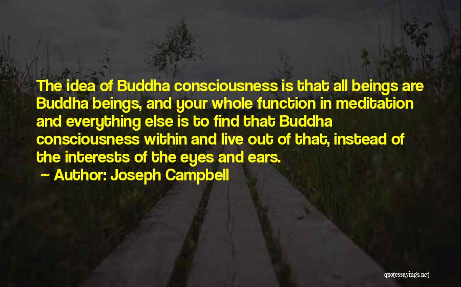 Third Eye Meditation Quotes By Joseph Campbell