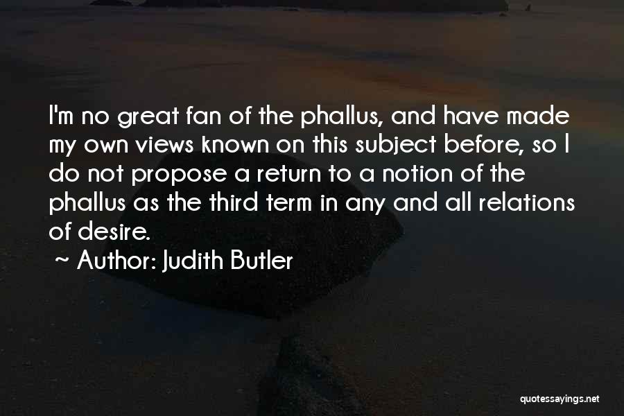 Third Gender Quotes By Judith Butler