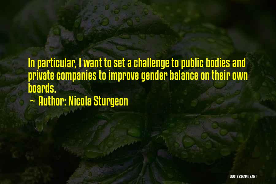 Third Gender Quotes By Nicola Sturgeon