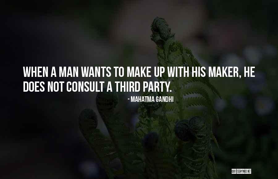 Third Party Quotes By Mahatma Gandhi