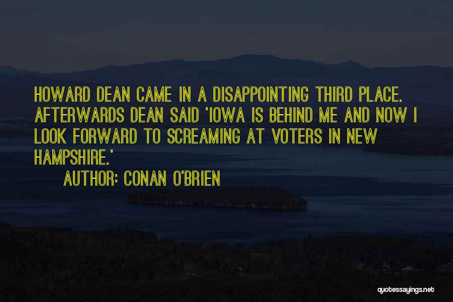 Third Place Quotes By Conan O'Brien