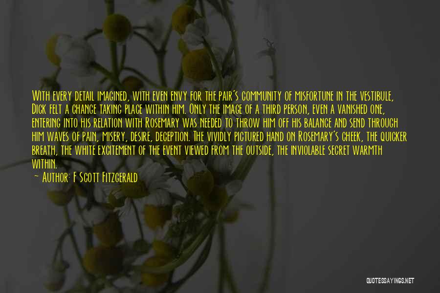 Third Place Quotes By F Scott Fitzgerald
