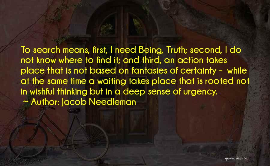 Third Place Quotes By Jacob Needleman