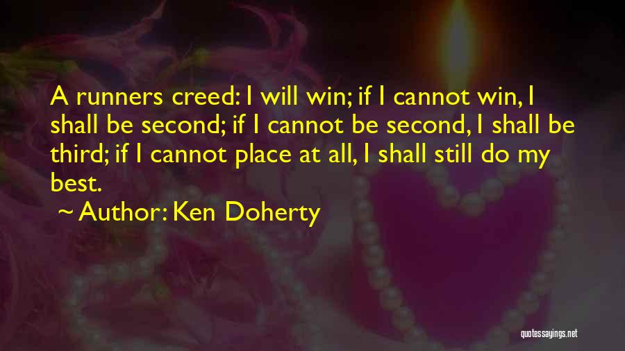 Third Place Quotes By Ken Doherty