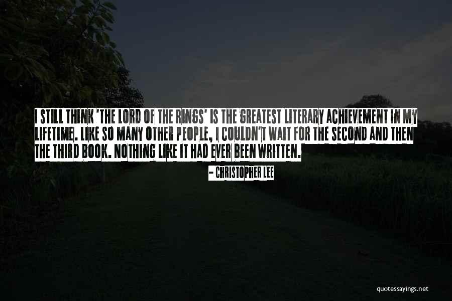 Third Quotes By Christopher Lee Third Quotes By Christopher Lee