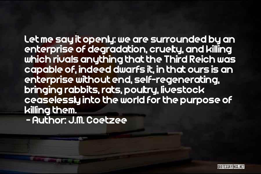 Third Reich Quotes By J.M. Coetzee