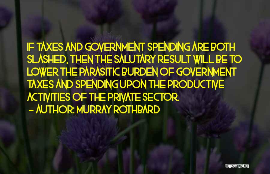 Third Sector Quotes By Murray Rothbard