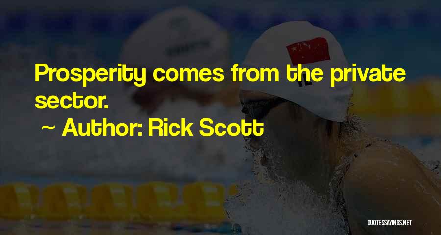 Third Sector Quotes By Rick Scott