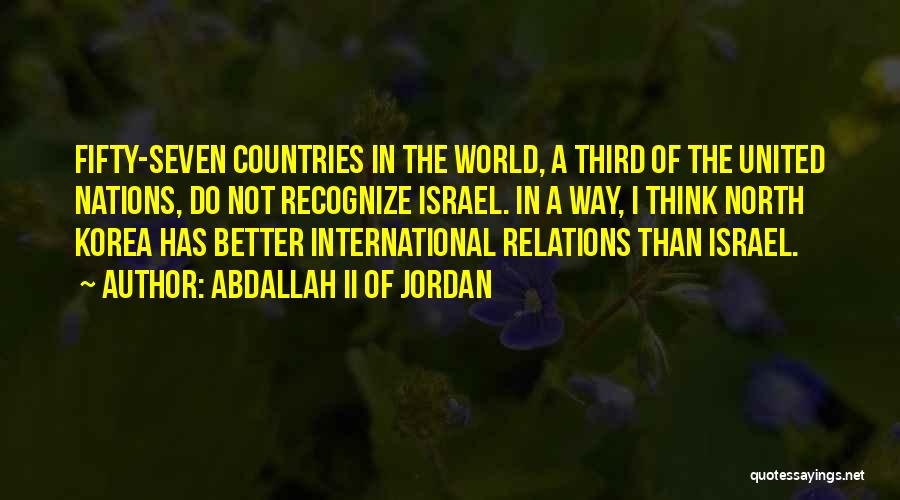 Third World Countries Quotes By Abdallah II Of Jordan