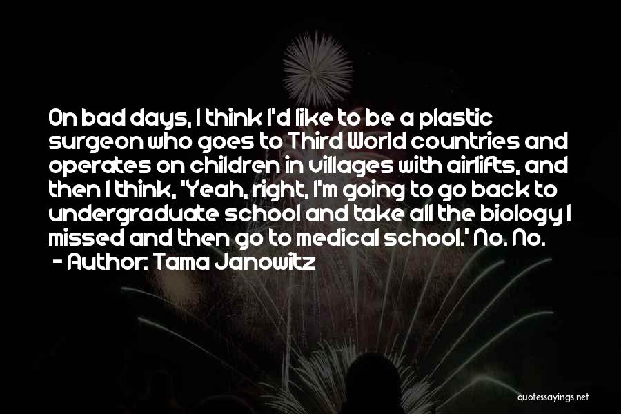 Third World Countries Quotes By Tama Janowitz