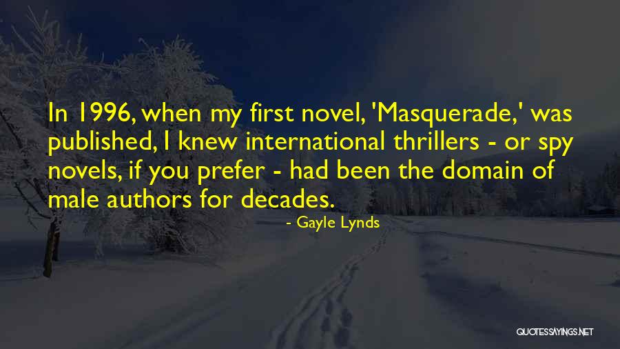 Thiriet Knives Quotes By Gayle Lynds Thiriet Knives Quotes By Gayle Lynds
