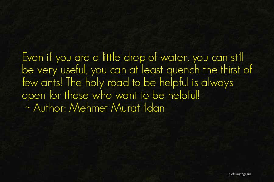 Thirst For Water Quotes By Mehmet Murat Ildan