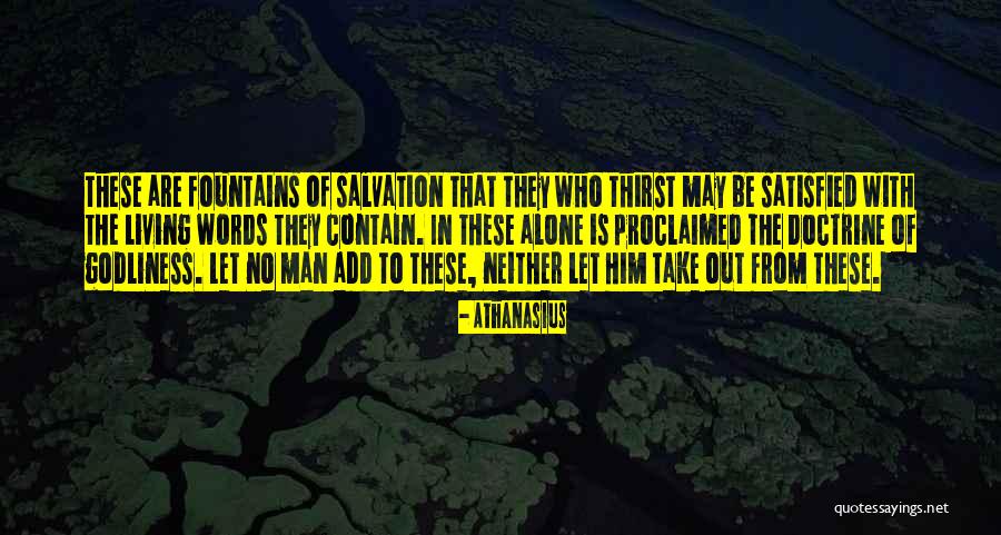 Thirst No.1 Quotes By Athanasius Thirst No.1 Quotes By Athanasius