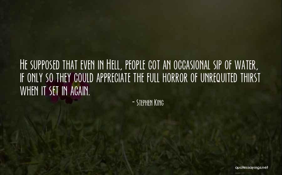 Thirst No.1 Quotes By Stephen King