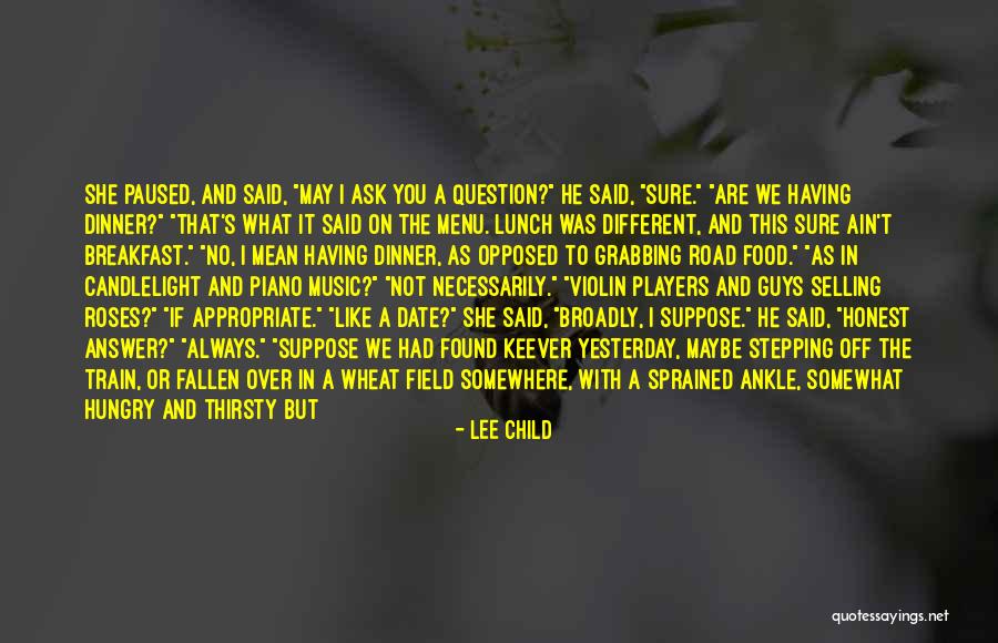 Thirsty Guys Quotes By Lee Child Thirsty Guys Quotes By Lee Child