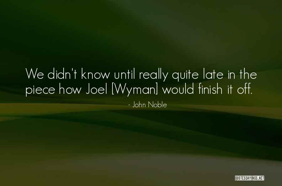 Thirteen 2003 Quotes By John Noble Thirteen 2003 Quotes By John Noble