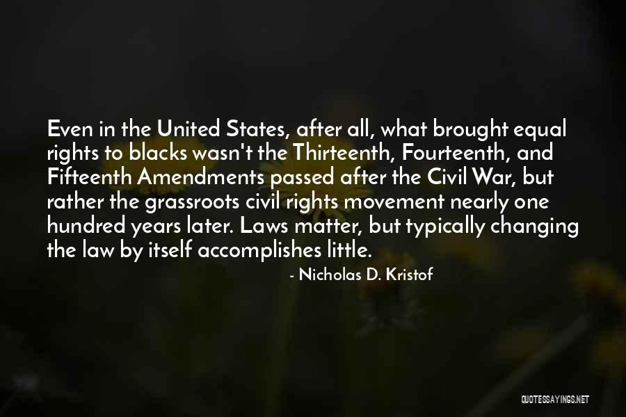 Thirteenth Quotes By Nicholas D. Kristof Thirteenth Quotes By Nicholas D. Kristof