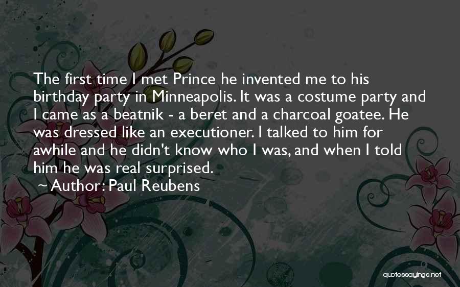 Thirty First Birthday Quotes By Paul Reubens