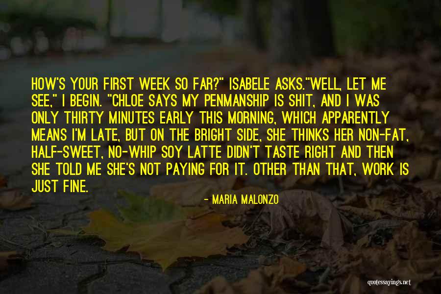 Thirty Minutes Quotes By Maria Malonzo Thirty Minutes Quotes By Maria Malonzo