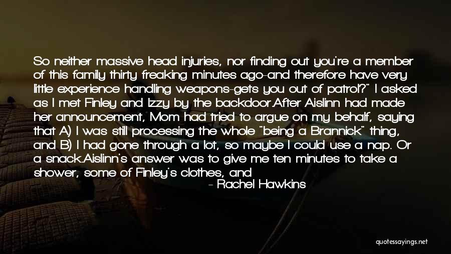 Thirty Minutes Quotes By Rachel Hawkins Thirty Minutes Quotes By Rachel Hawkins