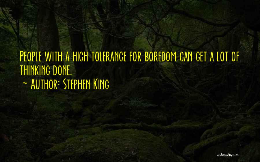 Thirty One Bag Quotes By Stephen King