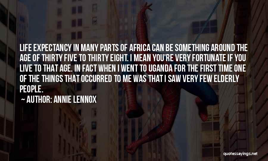 Thirty Something Quotes By Annie Lennox